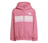 Adidas Girls Tiberio Windbreaker Colour: Pink, Size: 4-5 years