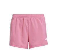 adidas Girl's Train Essentials 3-Stripes Shorts, Pink Fusion/White, 11-12 Years