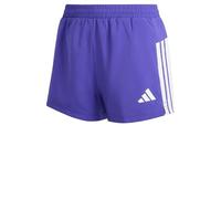adidas Girl's Train Essentials 3-Stripes Shorts, Pure Purple/White, 5-6 Years