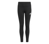 adidas Girl's TRAIN ESSENTIALS 3-STRIPES LEGGINGS, core black/cloud white, 7-8 Years