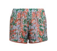 Adidas Girls Train Essentials Seasonal AEROREADY Printed Training Short Colour: Pink, Size: 11-12 years