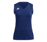 adidas Girl's Volleyball Quickset Sleeveless Jersey Youth, Team Navy Blue 2, 9-10 Years