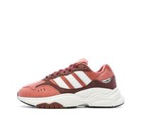 Adidas Girls' White/Pink Sneakers Retropy F90, Pink, 6 UK