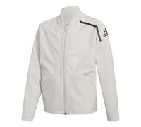 Adidas Girls Z.N.E. Reversible Bomber Jacket Colour: Chalk, Size: 9-10 years