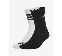 adidas - Glow Socks 2-Pack - Sports socks size 43-45 - L, black