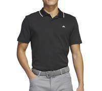 adidas Go To Pique Short Sleeve Mens Golf Polo Shirt - Black