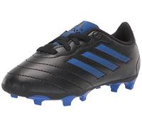 adidas Goletto VIII Firm Ground Soccer Shoe, Core Black/Royal Blue/Core Black, 6 US Unisex Big Kid