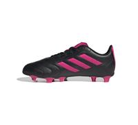 adidas Goletto VIII Firm Ground Soccer Shoe, Core Black/Team Shock Pink/Core Black, 12 US Unisex Little Kid