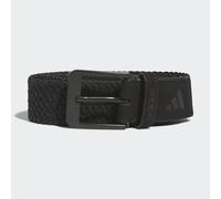 Adidas Golf Braided Stretch Straight Belt Mens Unisex Black M/L - L/XL - 2XL