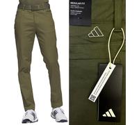 Adidas Golf Go-To 5 Pocket Tapered Golf Trousers - Olive Strata - RRP£70
