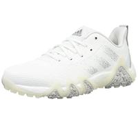 adidas CodeChaos Spikeless Mens Golf Shoes White Sneakers 3 Stripes