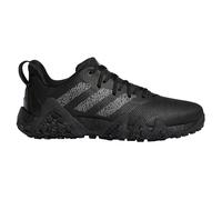 adidas Golf Men's Black and Grey Comfortable Stripe CodeChaos 22 Waterproof Spikeless Regular Golf Shoes, Size: 8 | American Golf