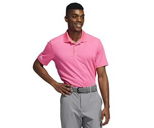 adidas Golf Mens Performance Polo Shirt - Solar Pink - M