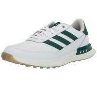 adidas Golf Men's S2G Spikeless Laced Leather 24 Golf Shoes, Ftwrwhite/Collgreen/Gum4, 5.5 UK