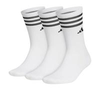 adidas Golf Mens Three Pack Crew Socks - White - UK 8.5-11