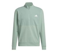adidas Golf Mens Tour 1/4 Zip Sweater - Silver Green - XL