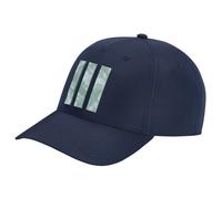 adidas Golf Mens Tour 3 Stripe Cap - Collegiate Navy/Green - One Size