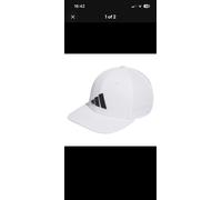 adidas Golf Mens Tour Snapback Cap - White - One Size
