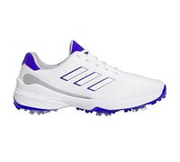 adidas Golf Mens ZG23 Golf Shoes - White/Blue/Silver - UK 9.5