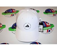 Adidas Golf Performance H snap back adjustable white golf cap