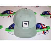 Adidas Golf Pique Beyond Graphic green silver golf adjustable snap back cap