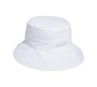 adidas Golf Reversible Ponytail Sun Bucket Hat, White, One Size, White, One Size