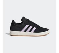 adidas Women's Grand Court Base 00s Shoes, core Black/ice Lavender/Off White, 3.5 UK