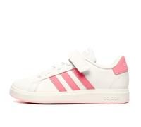 Adidas Grand Court 2.0 Kids Girls | Court Shoes | Cloud White / Bliss Pink | UK Size 4.5