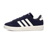 Adidas Grand Court 2.0 Mens Classic Casual Fashion Suede Leather Trainers Navy