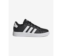 adidas Grand Court 2.0 Shoes Black White Kids - 32