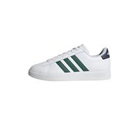 adidas Grand Court 2.0, Shoes-Low (Not Football) Men, FTWR White/Collegiate Green/Shadow Navy, 42 EU, FTWR White Collegiate Green Shadow Navy, 8 UK