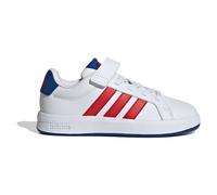 adidas Unisex Kids Grand Court 3.0 Children Shoes, FTWR White/Team Royal Blue/Better Scarlet, 1 UK