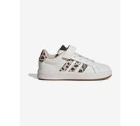 adidas Grand Court 3.0 Shoes Pure White Leopard Kids - 28.5