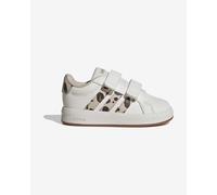 adidas Sportswear Infant Girls Grand Court 3.0 trainers, Cwhite/Crli/Auco, Size 3 Younger Cwhite/Crli/Auco