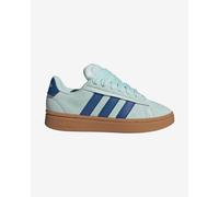 adidas Womens Grand Court Alpha 00s Low Top Trainers Mint/Blue/Gum 5