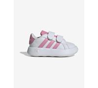 Adidas Grand Court 2.0 Infant Trainers White EU 26 1/2 Boys,Girls
