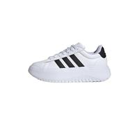 adidas Sportswear Women's Grand Court Platform Trainers - White/Black, White/Black, Size 8, Women White/Black