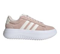 Adidas Grand Court Platform Suede Trainers Pink EU 39 1/3 Woman