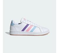 adidas Grand Court Unisex White Pastel Retro Casual Trainers GY9400 NEW Pride