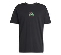 adidas Graphic Logo T Shirt Mens M Black Pizza