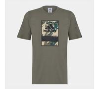 adidas Graphic Logo T Shirt Mens S Green Camo Box