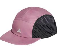 adidas Graphic Running Cap Purple Run Adjustable Hat Mens Womens 3 Stripes