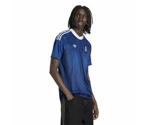 Adidas Greece 26/27 Away Short Sleeve T-shirt Blue S Men