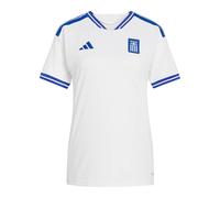 Adidas Greece 26/27 Home Woman Short Sleeve T-shirt