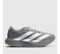 adidas Grey Adizero Evo SL Youth Trainers UK 3 (EU 35½)