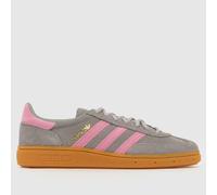 adidas Grey Multi Handball Spezial Girls Youth Trainers UK 5 (EU 38)