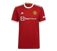 Adidas H31447 MUFC H JSY T-Shirt Mens Real red 2XL