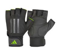 Adidas Half Finger Weight Lifting Gloves - M - Green