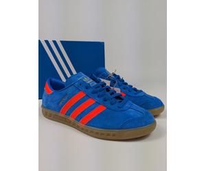 Adidas Hamburg Blue Bird Solar Orange Size 5 UK | Fast Shipping ✅
