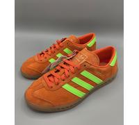 Adidas Hamburg W - Orange / Solar Green / Gum - Size UK 4 - IH5460